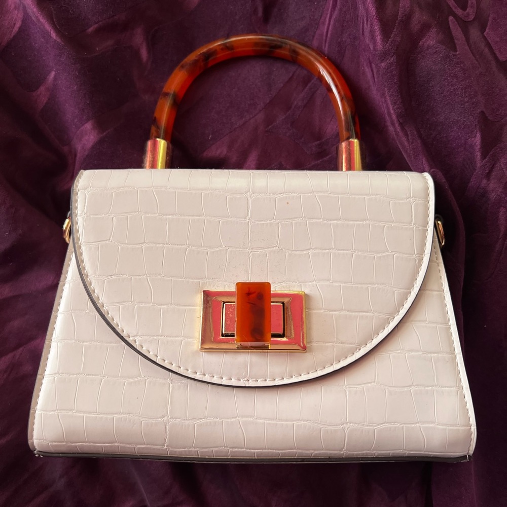 Aldo tortoise shell handbag